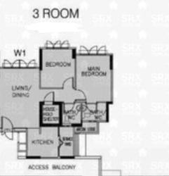 Blk 782 Woodlands Crescent (Woodlands), HDB 3 Rooms #209079651